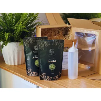 Šampon NATUBEA | Mini balíček: Živá péče – čistící mytí + aplikační lahvička zdarma