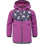 Dětská softshellová bunda UNUO BASIC 86/92 Růžová, Fialová