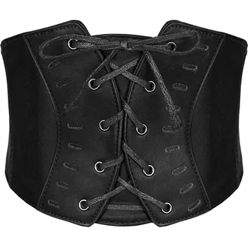 Opasek Camerazar Široký pásek s černým gumovým korzetovým páskem