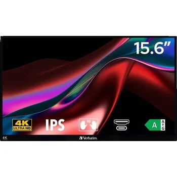 Monitor Verbatim PMT-15-4K 32238 černý