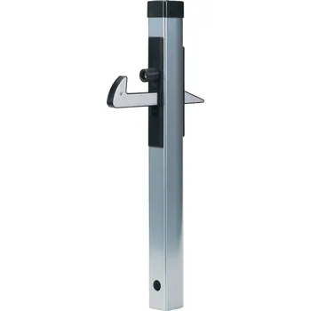 Pohon brány mechanický koncový doraz křídlové brány LOCINOX® UGC - spodní hákový držák brány v otevřené poloze, určeno k zabetonování