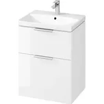 CERSANIT - SET B589 CITY 60 bílá DSM (SKŘÍŇKA + UMYVADLO) S801-422