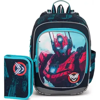 SET Školní batoh s penálem TOPGAL Endy 25075 robot
