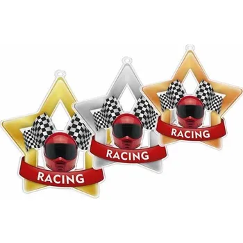 Poháry Bauer Akrylátová medaile MDASTARM18 | Motorsport