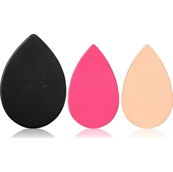 Houbička na make-up KIKO Milano Beauty Duo houbička na make-up 2 ks s pouzdrem 2 ks