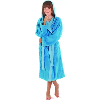 Dámský župan Dětský župan Tampa duo 9159 6330 Tyrkys modrá - Vestis tyrkysová XXL