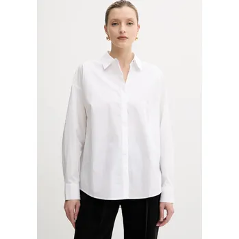 Pánská košile Bavlněná košile Guess SILVIA W5GH42.WGWS0 bílá 00X, vel. XS