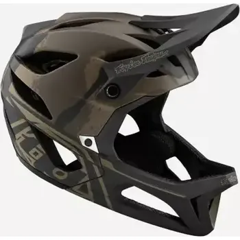Cyklistická přilba Troy Lee Designs Stage MIPS Stealth přilba Camo Olive vel. M/L (57-59 cm)