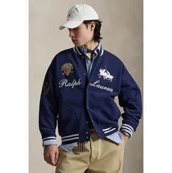 Pánská mikina Mikina Polo Ralph Lauren 710B14220 námořnická modř 59X, vel. S
