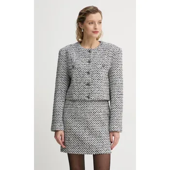 Dámské sako Blazer s příměsí vlny Gestuz 10909601 bílá 00A, vel. 36