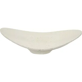 Dekorativní mísa Resin 41 cm krémová