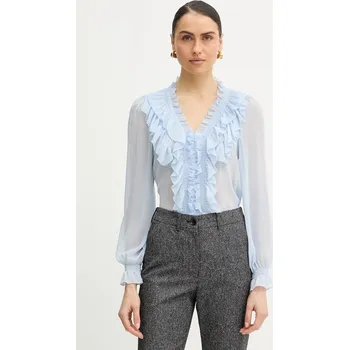 Dámská halenka Halenka Morgan CATHY modrá 50X, vel. 38