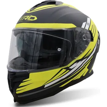 Helma na motorku XRC Loomis blk/wht/grey/fluo vel. M