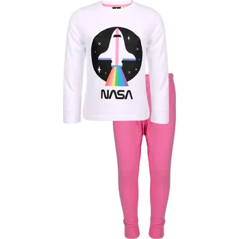 Dívčí pyžamo PYŽAMO NASA (bílo-růžové) Velikost: 92