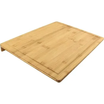 Kuchyňské prkénko Intesi Bambusové prkénko na krájení s háčkem 45 x 34 cm