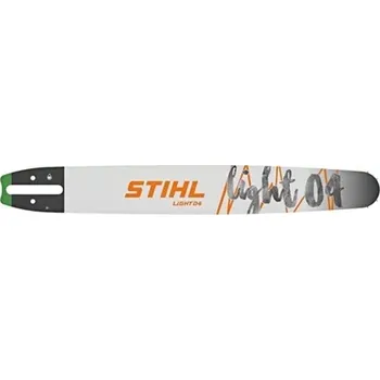 Pilová lišta Vodící lišta STIHL Light 04 40cm 3/8 P 1,1 55čl. (30050004413) (Vodící lišta STIHL 40cm L04 1,1-3/8"P (30050004413). Délka lišty 40 cm (16"), rozteč 3/8" P, šířka drážky 1,1 mm, počet článků 55. Výroční verze lišty pro 40 let STIHL TIMBERSPORTS®. Lehká a)