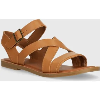 Dámská móda Kožené sandály Toms Sloane 10020808 hnědá 88X, EUR 36.5