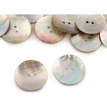 Knoflík Perleťový knoflík velikost 28", 32", 40" Varianta: 2 (40") perleť, Balení: 40 ks