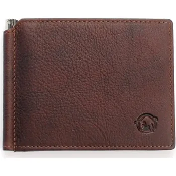 Peněženka Hnědá kožená dolarovka DIVOKY BYK