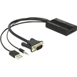 Delock VGA to HDMI Adapter with Audio 62597