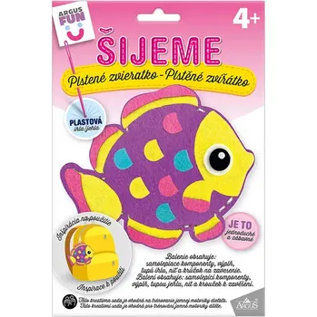 kreativní sada Kreativní sada, RYBKA, šijeme plstěné zvířátko, 1 sada