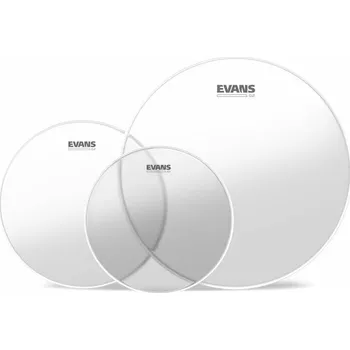 Příslušenství pro bicí nástroj Evans ETP-G2CLR-F Fusion G2 Clear Sada blan na bicí (Jako nové)
