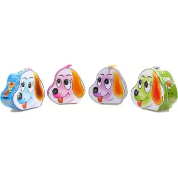 Pokladnička Pokladnička pejsek kovová