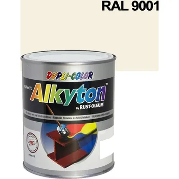 barva na kov Alkyton hladký lesklý RAL 9001 krémová 0,75 l ( )