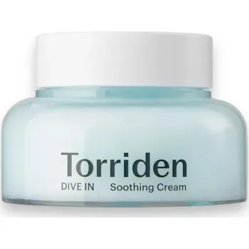 Pleťový krém Torriden Dive-In Low Molecular Hyaluronic Acid Soothing Cream zklidňující krém s kyselinou hyaluronovou 100 ml