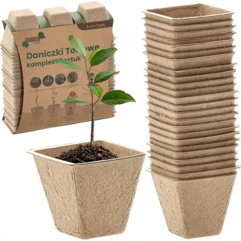 Květináč 72x sadbovač papírový 5x5cm