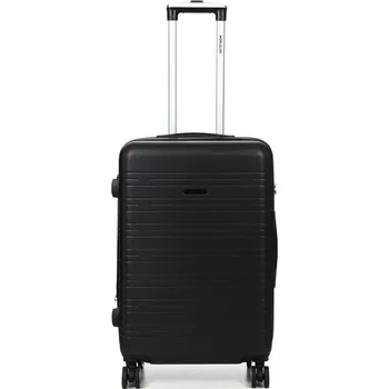 Worldline 627 Střední cestovní kufr na kolečkách, skořepinový 70 l černá