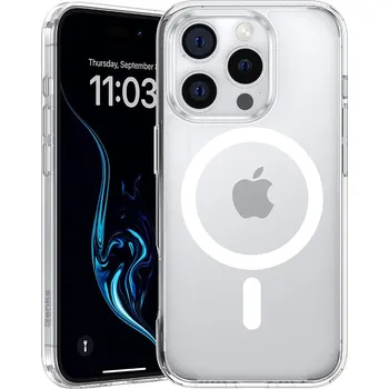 Pouzdro na mobilní telefon Zadní kryt Benks Magnetic Lucent Pro pro iPhone 16 Pro Max transparentní