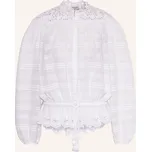 Marant Étoile Dámská Blůza Polly S Plisováním, bílá, 34