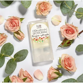 Biorythme 100% přírodní deodorant Růžová zahrada 15g
