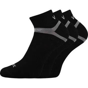 Oblečení a móda 3PACK kotníkové ponožky VoXX - Rex 14, černá Barva: Černá, Velikost: 47-50