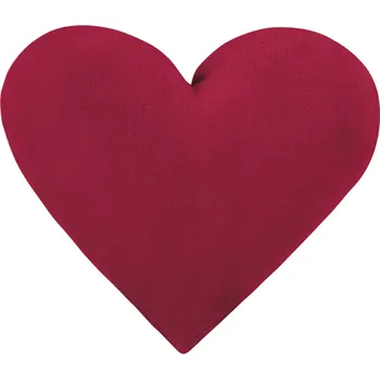 Dekorativní polštářek Brotex Polštářek srdíčko vínové