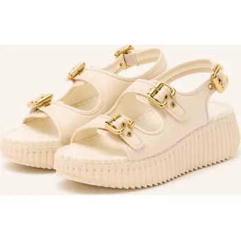 Dámské sandále Chloé Klíny Nama, 122 eggshell