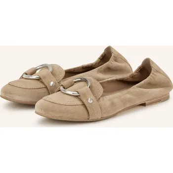 Dámské baleríny Kennel & Schmenger Dámské Baleríny Lola, světle hnědá, 35,5