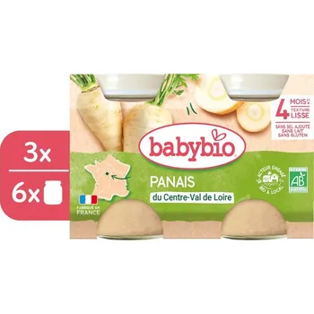 BABYBIO Pastinák 3× (2× 130 g)