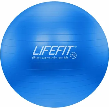 Gymnastický míč Gymnastický míč LIFEFIT® ANTI-BURST 75 cm, modrý