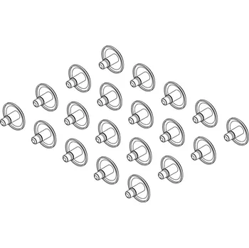 Příslušenství ke střešnímu nosiči Thule Rivet Plug-Black TH1500014303