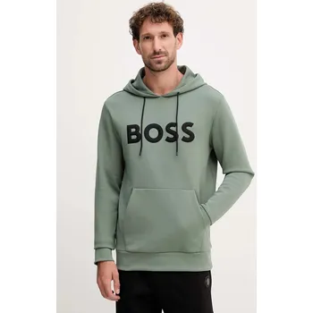 Pánská mikina Mikina BOSS Green Soody Zone 50551457 zelená 77X, vel. L