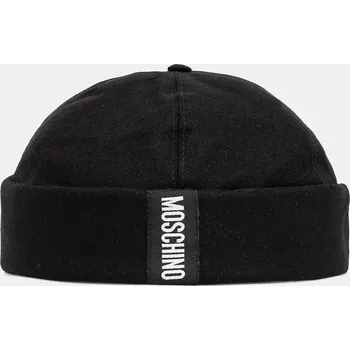 Čepice Čepice s vlnou Moschino M5864.60802 černá 99X, vel. ONE SIZE