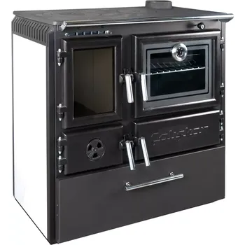 Krbová kamna Sporák na tuhá paliva BŘÍZA BÍLÁ CERAMIC