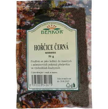 Koření Benkor Hořčice černá 50 g