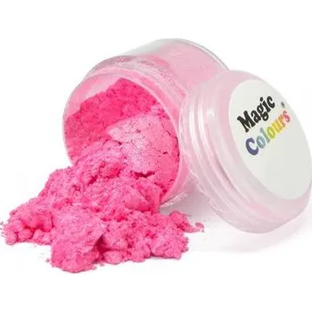 Potravinářské barvivo Jedlá prachová perleťová barva 8ml Pink Sparkle - Magic Colours