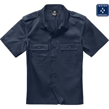 Pánská košile BRANDIT KOŠILE US Hemd 1/2 Tmavě modrá Velikost: 7XL