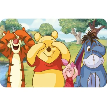 Dětské zboží Arditex Dětská jídelní podložka MEDVÍDEK PÚ a kamarádi 43x28