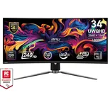 MSI MPG/341CQPX/34,2"/QD-OLED/wQHD/240Hz/0,03ms/Černá/3R