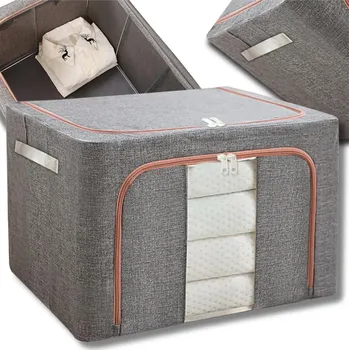 Organizér oblečení Camerazar Velká skládací taška do skříně na přikrývky a lůžkoviny